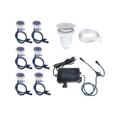 Hot Tub Led Air Jet 4 | Wholesale | Bathtub Air Jet System with Control Box | Support OEM