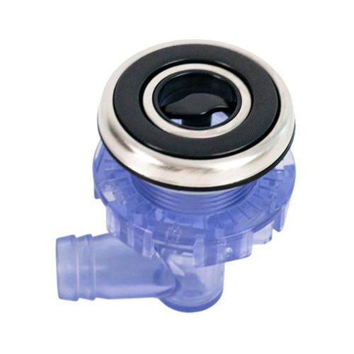 Spa Water Jet SH-6823S | Wholesale | 2" Stainless Cover PVC Hot Tub Replacement Jet | OEM Bulk Order