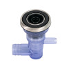 Spa Water Jet SH-6811TC | Wholesale | 50mm Directional PVC Body Stainless Face Hydrotherapy Spa Nozzle | Support Bulk Order