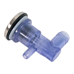 Spa Water Jet SH-6811TC | Wholesale | 50mm Directional PVC Body Stainless Face Hydrotherapy Spa Nozzle | Support Bulk Order