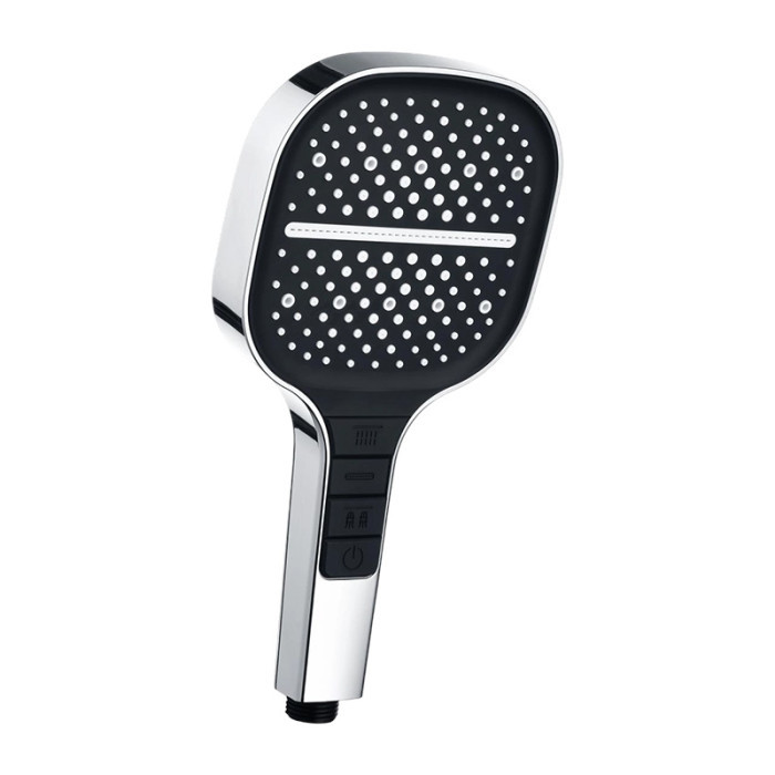 P130 multi-function handheld shower with mode buttons and water-stop control