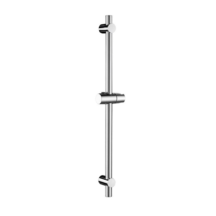 SJG03 shower slide bar with round chrome tube and adjustable shower holder