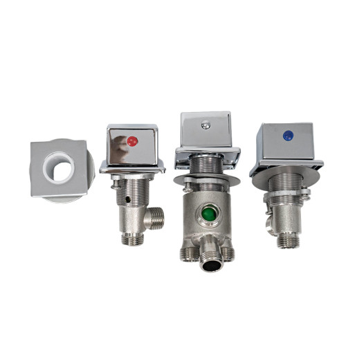 Bathtub Faucet Set MIX05 Series | Wholesale | Solid Brass Body Mix Valve Set with Zinc Alloy Knob | OEM Bulk Order