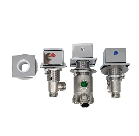 Bathtub Faucet Set MIX05 Series | Wholesale | Solid Brass Body Mix Valve Set with Zinc Alloy Knob | OEM Bulk Order