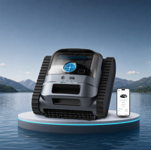 Robotic Pool Cleaner AQ-810 | Wholesale | Robotic Wall-Climbing and Waterline Cleaning System | Commercial Bulk Supply
