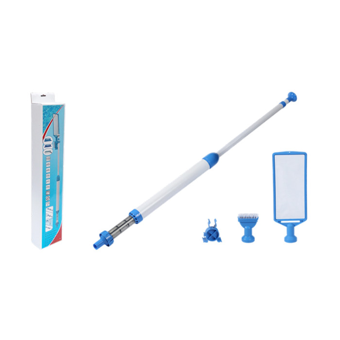 Manual Pool Cleaning Vacuum Kit 1106 | Wholesale | Spa and Pool Cleaner with Brush and Leaf Skimmer | B2B Bulk Supply
