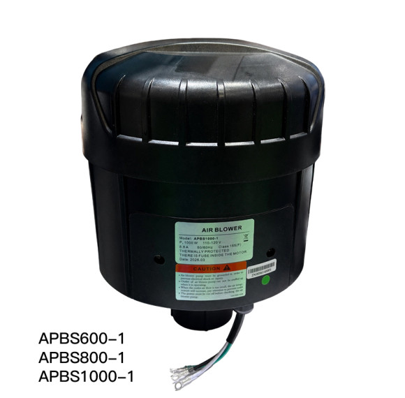 Spa Air Blower APBS-1 Series | Wholesale | 110V Air Blower with 2-Inch Connector | B2B Bulk Supply