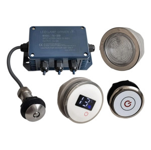 Hot Tub Sensor and Thermometer YY57-2 | Wholesale | Digital Display with Dedicated Control Panel and Control Box | Commercial Project Supply