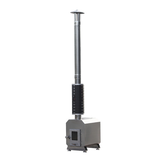 Wooden hot tub Hot Tub Heater LZ1015K-7 | Wholesale | SS304 External Heater with Tall Chimney Structure | Commercial Bulk Supply