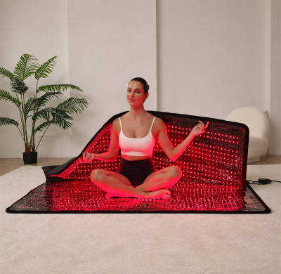 Red Light Therapy Mat HK-110 | Wholesale | Zipper Design with 2240 Dual-Wavelength LEDs | B2B Bulk Supply