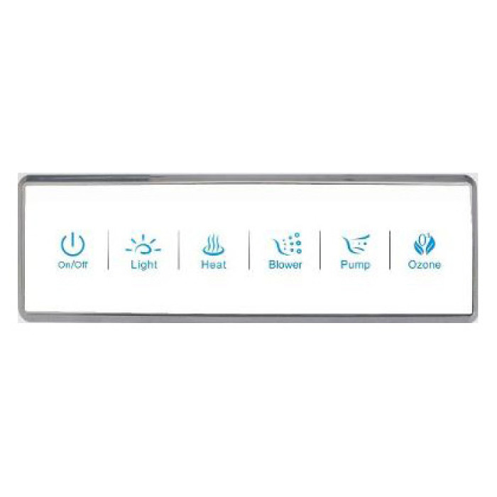 Bathtub Control Panel PR-81| Multi-function Smart Control Panel for Bathtub | Support Wholesale and Customization