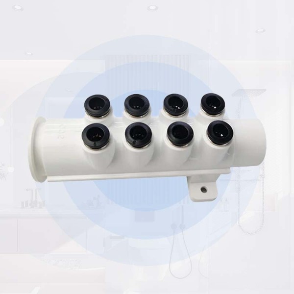 Spa Water Distribution Manifold AM200-8 | Wholesale | Multi-Outlet Manifold for Hot Tub | Commercial Bulk Supply