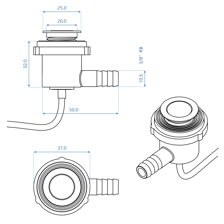 Bathtub LED Air Jet Suppliers