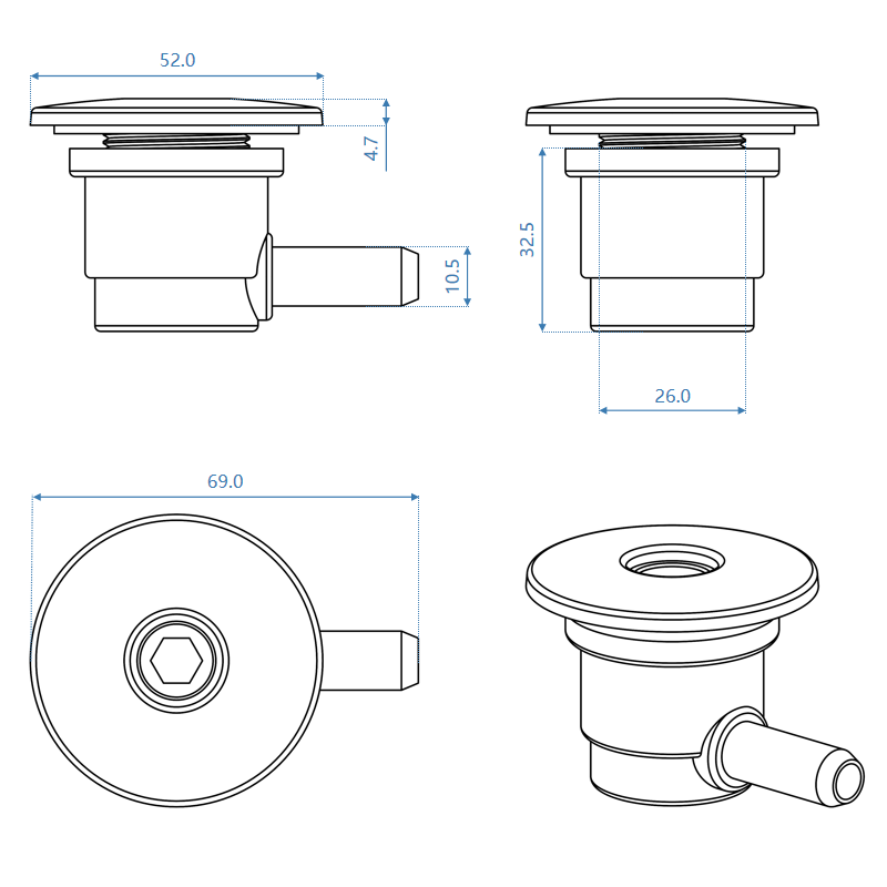 Spa Water Air Jets Manufacturer