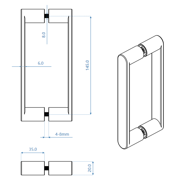 Shower Door Handle Suppliers