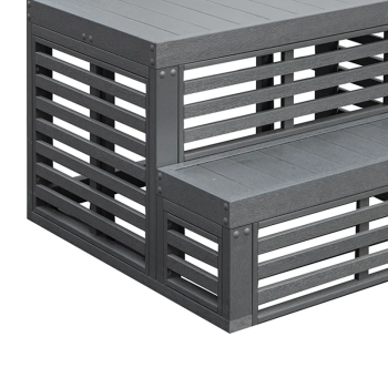 Spa Steps DC-111D-A1 | Wholesale | High Quality Anti-Slip PS Stairs for Hot Tub | OMD and OEM Manufacturer