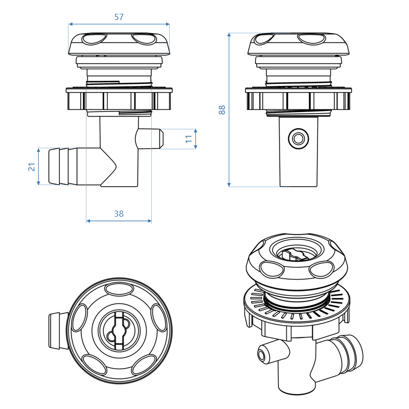 Spa Water Jets Manufacturers