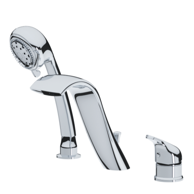 Bathtub Faucet Set LT-A2103 | Wholesale Durable Brass Freestanding Faucets for Hydrotherapy and Shower