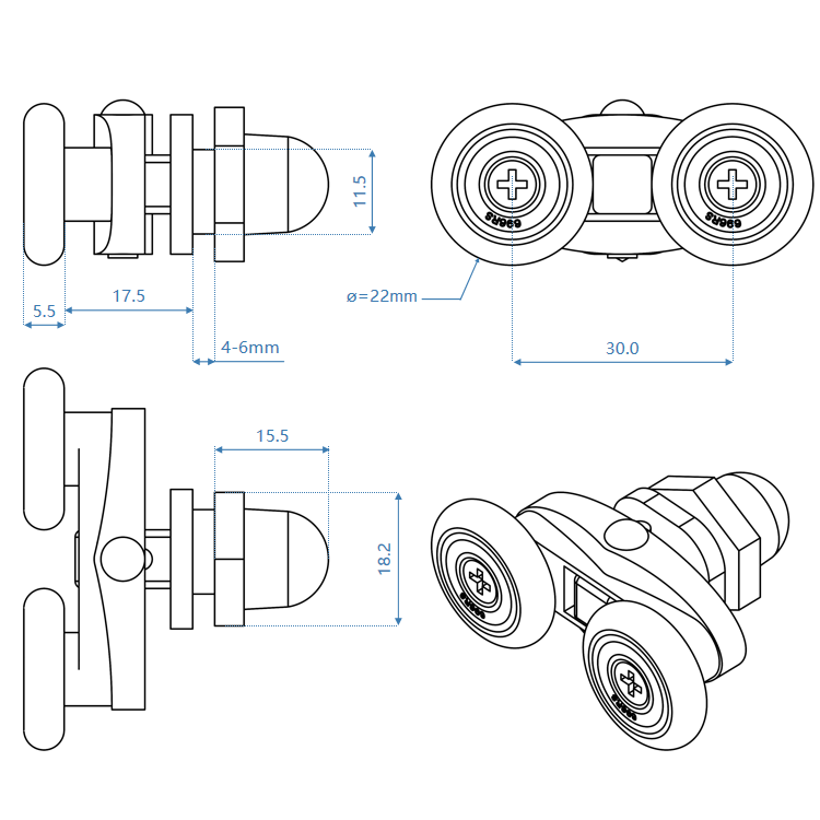 Shower Room Roller Manufacturers