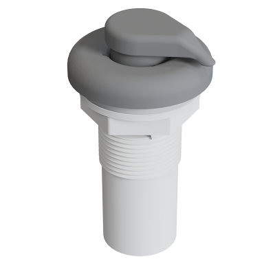 Válvula de control de aire compatible A-000000-03300 | Componente Boospa Whirlpool | Válvula de control de aire impermeable y resistente a la corrosión, ideal para jacuzzis