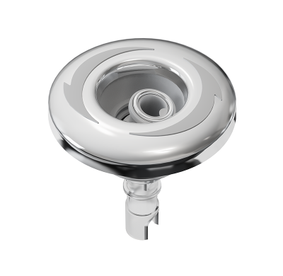 Jet de spa compatible A-000000-09423 | Componente de hidromasaje Boospa | Jet de agua giratorio Wave para jacuzzi
