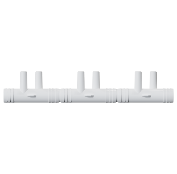 Spa Air Manifold MF2807 Wholesale | White PVC Manifold for Hot Tub Air Distribution | B2B Sourcing