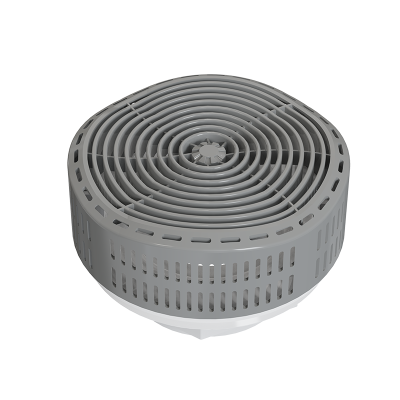 Compatible Spa Suction A-000000-02613 | Boospa Whirlpool and Circulation Component | Custom Gray Anti-Suction Skin Protection Suction