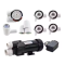 Hot Tub Whirlpool System GYS-001 | Wholesale | Freestanding Bathtub Whirlpool System Kit  – Includes Water Pump, 4 Water Jets, Suction Assembly, Check Valve Elbow, Tees, Reducers, and Connection Hoses