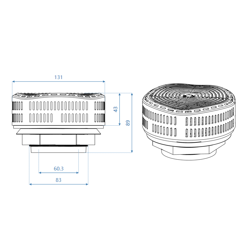 Spa Suction D3812S View