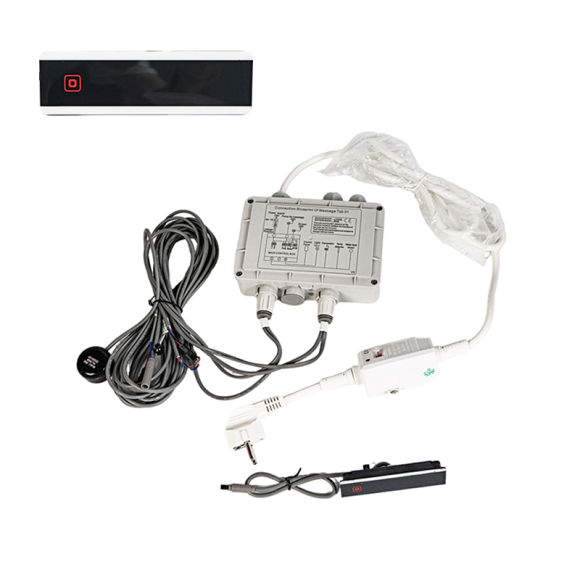 Hot Tub Control Kit H2606C | Wholesale | Massage Bathtub Controller Set with Control Panel and Control Box – Manages Bubble Bath, Water Pump & Lighting Functions – Essential for Spa and Whirlpool Systems