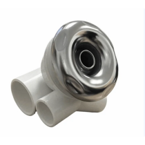 Bathtub Water Jet WJ-R0001S | Wholesale | Stainless Steel  Front  Jet for Commercial Tub | B2B Supply