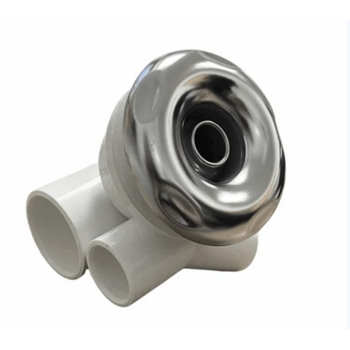 Bathtub Water Jet WJ-R0001S | Wholesale | Stainless Steel  Front  Jet for Commercial Tub | B2B Supply