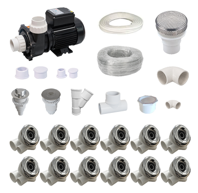 Bathtub Whirlpool System | Wholesale | Complete Water and Air Circulation System for Hot Tub | B2B Supply