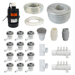 Bathtub Air System  AJ-S34 | Wholesale | Complete Air Massage Kit  for Hot Tub | Support OEM