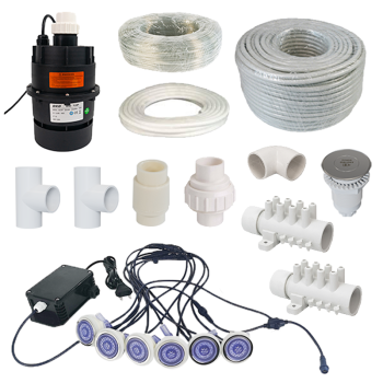 Bathtub Air System AJ-288 | Wholesale | Complete Air Blower Kit for Hot Tub | Support OEM