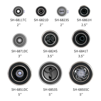 Spa Jet  SH Series | Wholesale | 304 Stainless Stee Air-Water Mixed Nozzle |  Factory Direct Supply