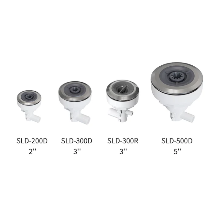 Spa Jet SLD Series | Wholesale | 304 Stainless ultra-thin bathtub jet | global shipping spa parts