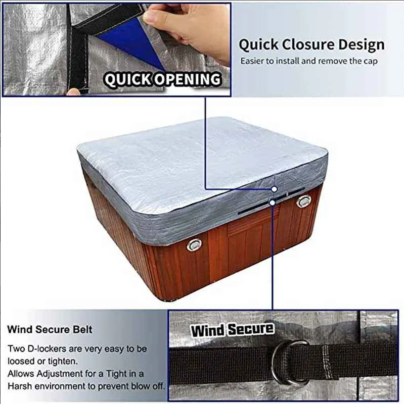 Hydrorelax spa cover protection