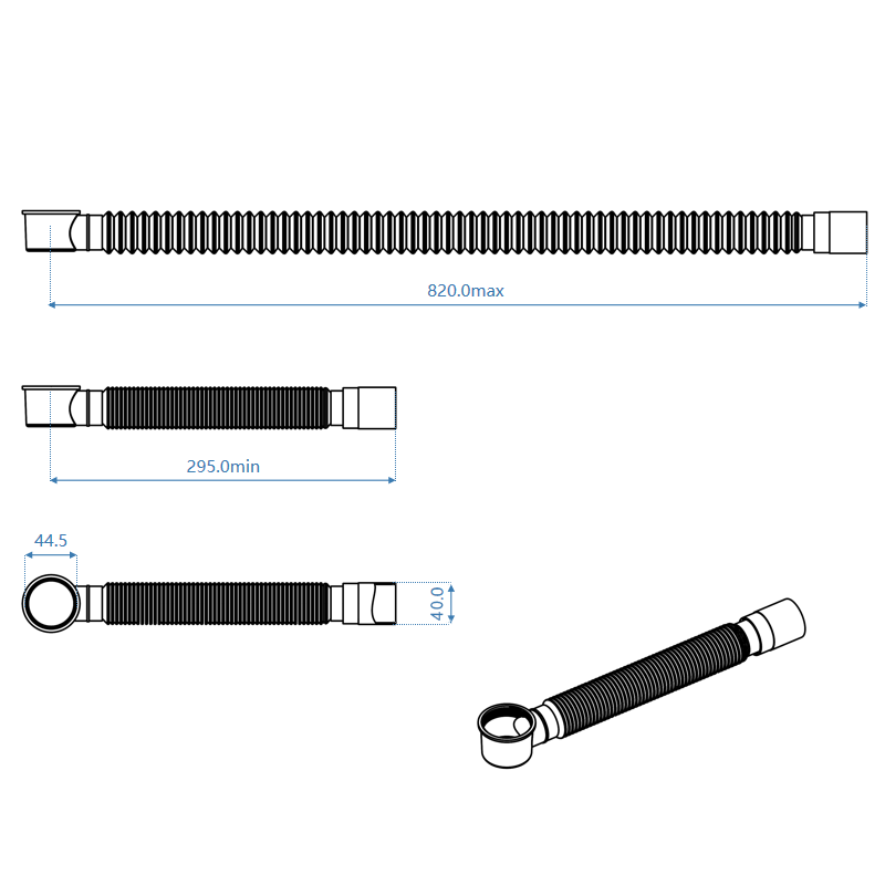 Bathtub Drainer Dimensions