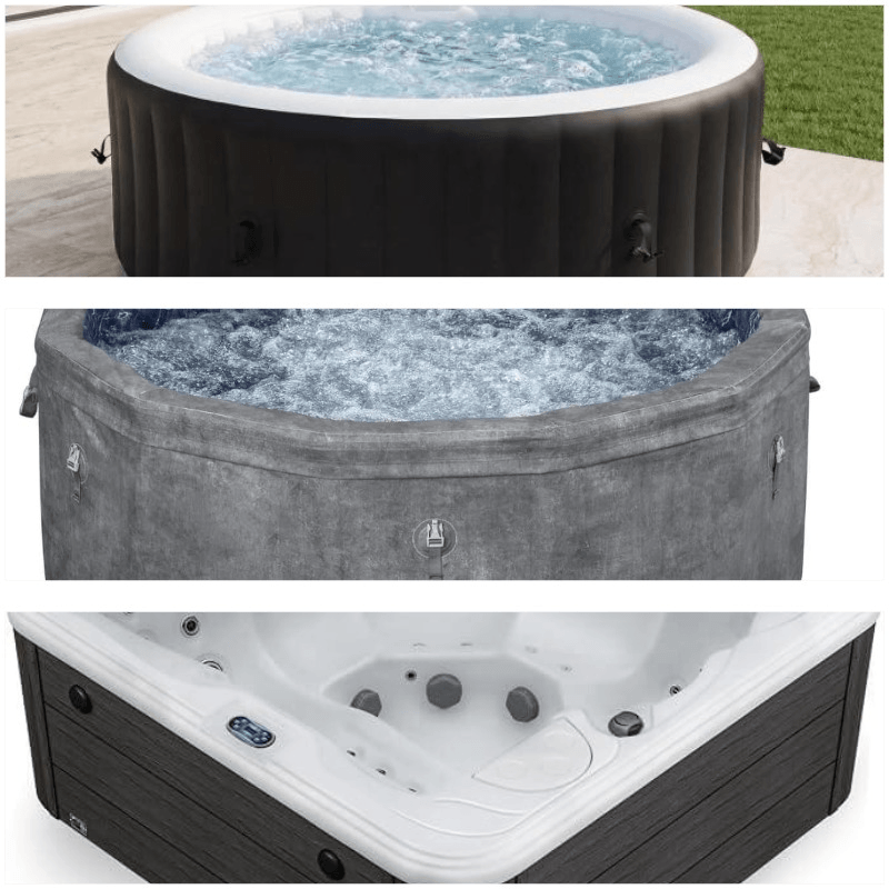 Inflatable Hot Tub, Foam Wall Hot Tub, or Plug-and-Play Hot Tub: Which One Should You Choose?