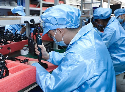 AlwayCare certified hardware production line