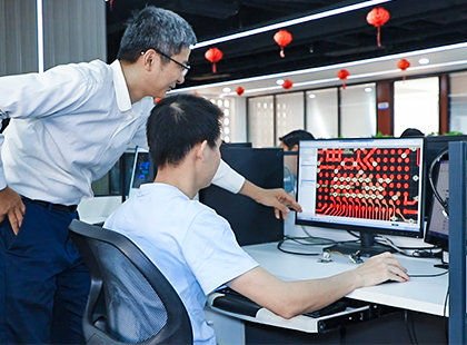 AlwayCare R&D engineers developing customized OEM/ODM vehicle safety products