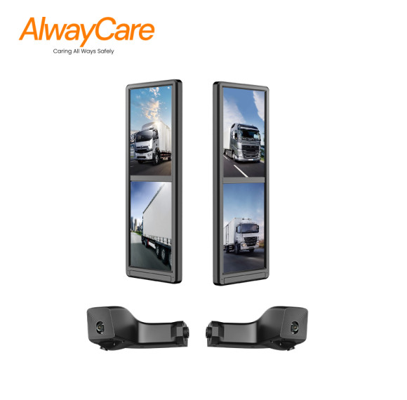 AI VisionGuard Mirror | Mirror Monitor | -20~70°C Extreme Temp BSD-MDVR | Starlight Full-Color & Dual 512GB SD | Fleet Safety Hub
