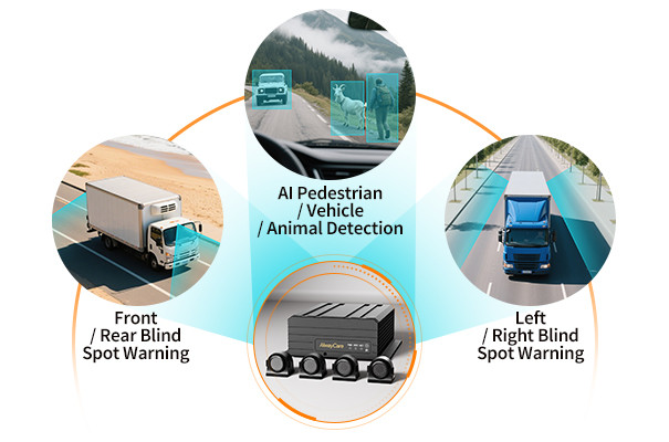 Blind Spot Detection‌ MDVR