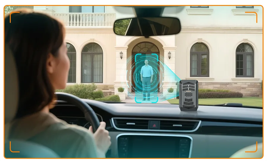 AlwayCare road safety technology display