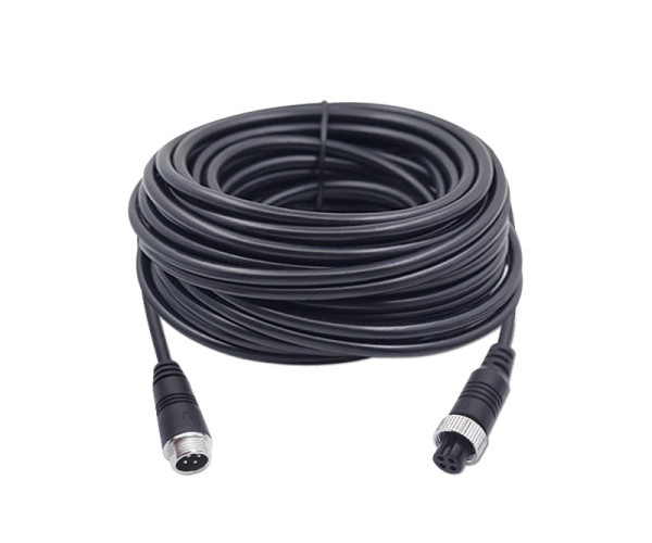 4-Pin Aviation Extension Cable for Vehicle Cameras