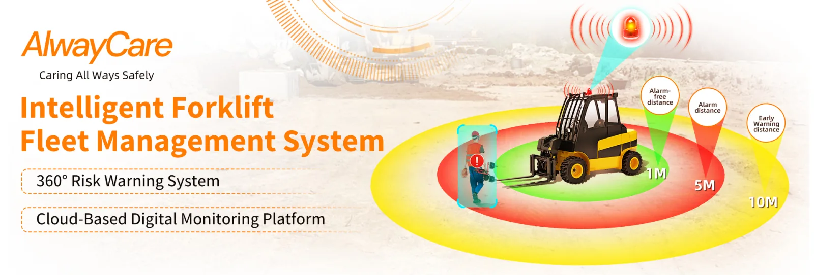 Forklift safety and fleet management system