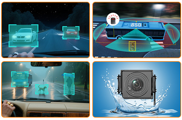 Al Blind Spot Detection Camera‌