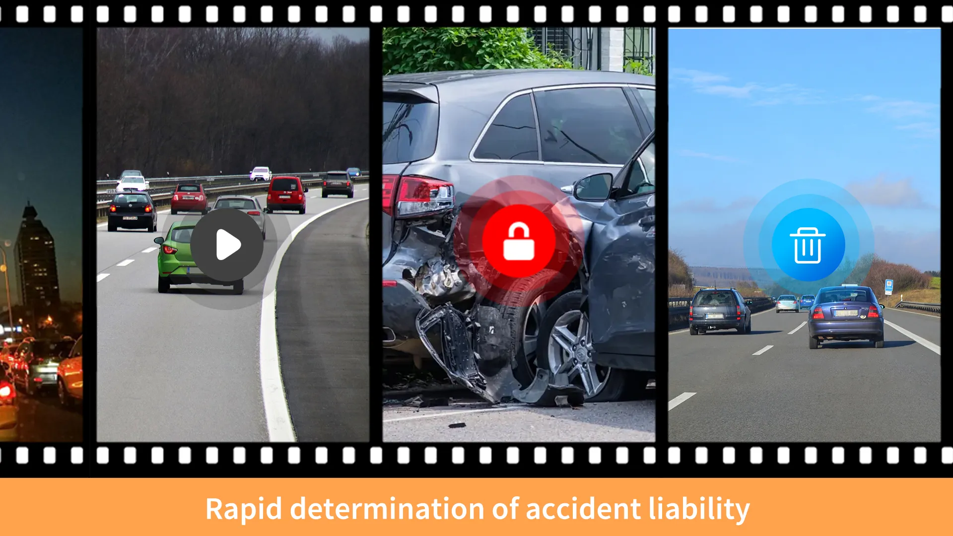 Rapid determination of accident liability
