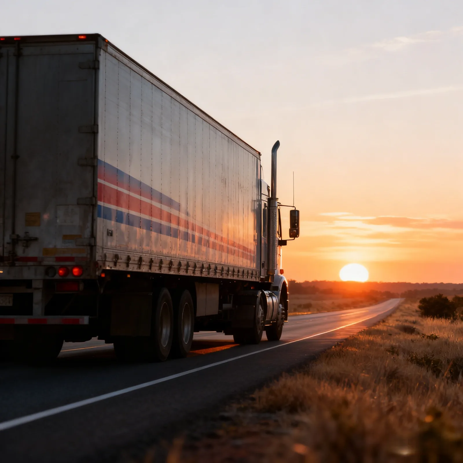 Australian fleet vehicle operating across a long route
